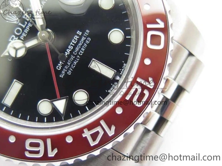 MiroTime 0521 UrbanStyle GMT-Master II 126710 BLRO 904L BP Maker 1:1 Best Edition Black Dial On 904L Jubilee Bracelet A3285 (Correct Hand Stack) 2517